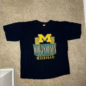 Vintage Michigan Wolverines T- Shirt XL